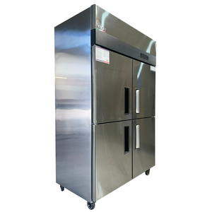 4 puertas Dual Refrigerador Industrial
